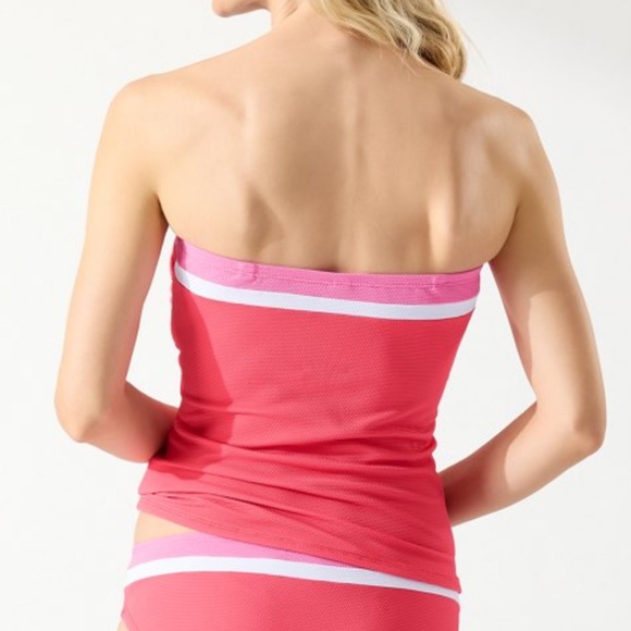 Tommy Bahama Island Cays Colorblock Bandini Top - Picture 2 of 12